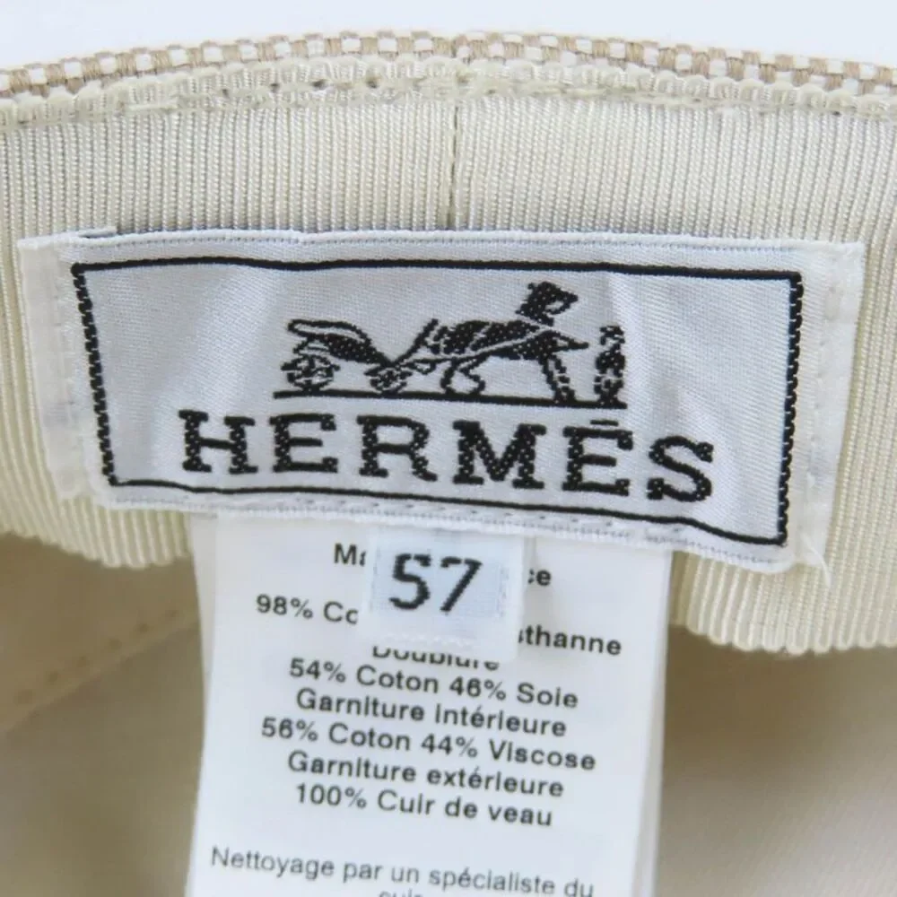 Hermes Cotton Cap